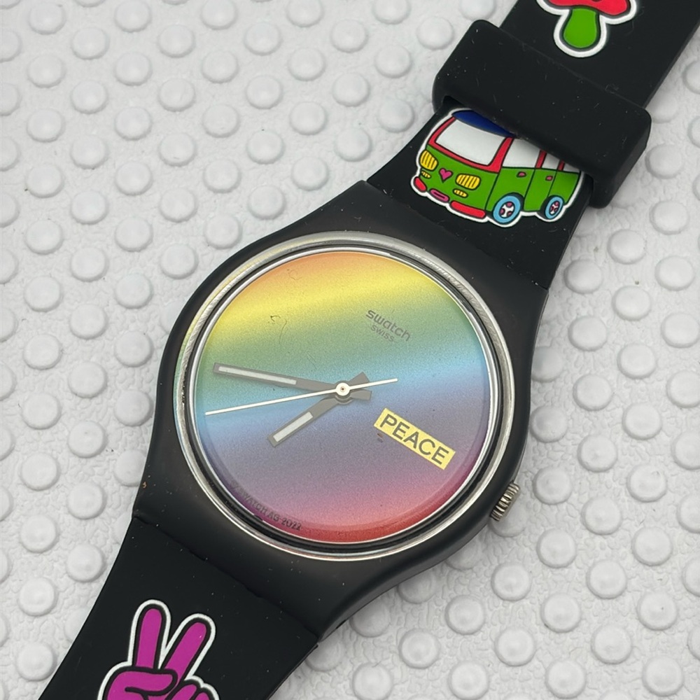 Swatch Watch - SO31B101 - GO WITH THE 'BOW